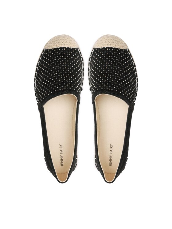 Jenny Fairy Jenny Fairy Espadrillas WSS013-01 Nero