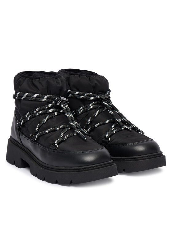 Inuikii Inuikii Hótaposó Biker Puffer 1002.001.0021 Fekete