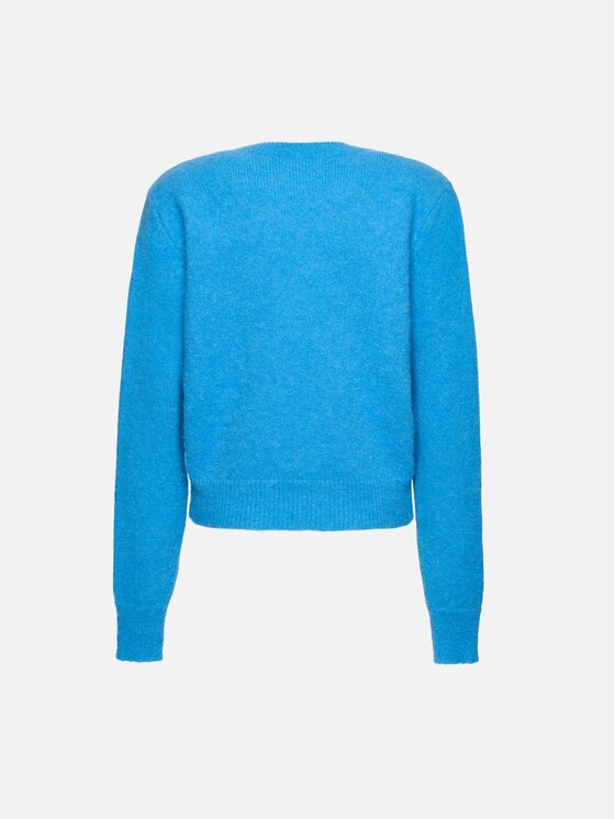 La Mania La Mania Sweter KENZI Niebieski Boxy Fit