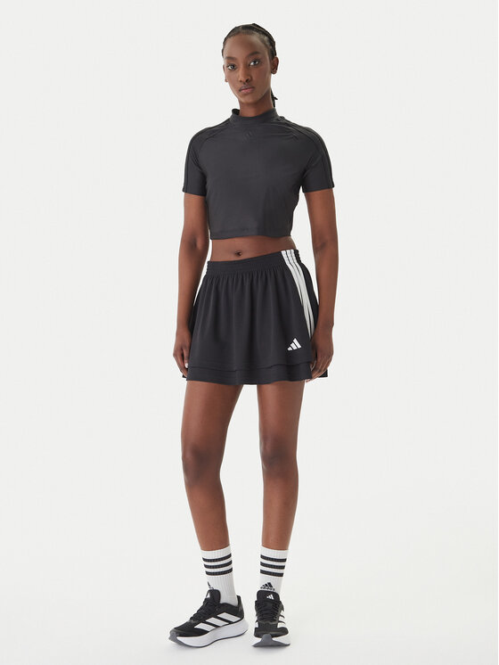 adidas adidas Spódnica mini House Of Tiro JY7632 Czarny Regular Fit
