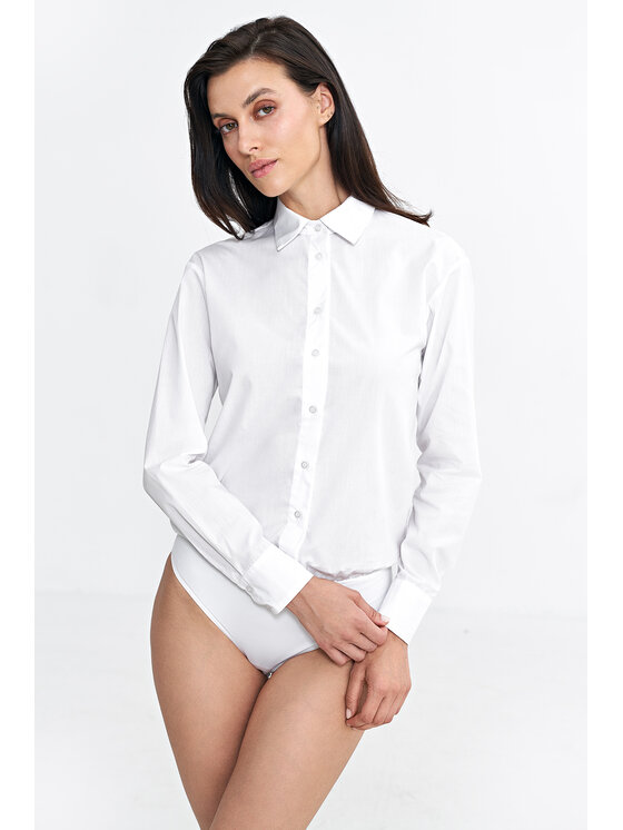 NIFE NIFE Body K84 Biały Regular Fit