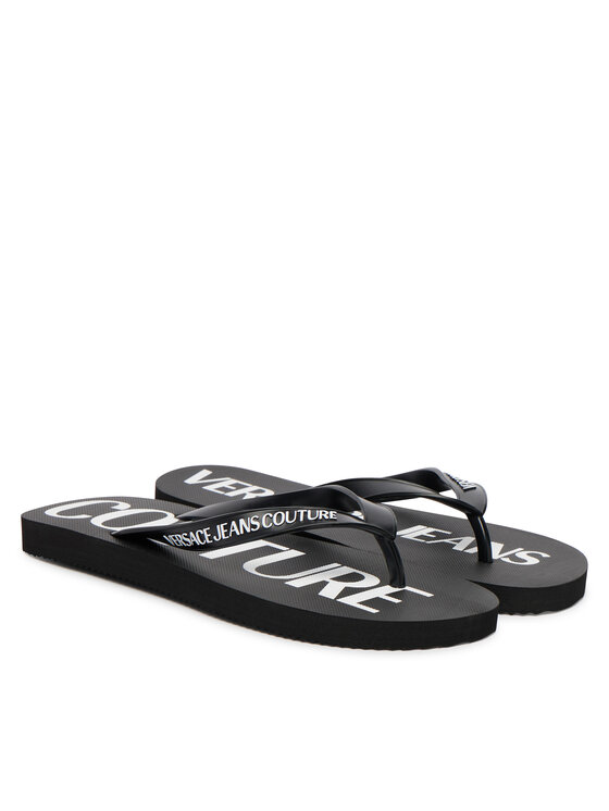 Versace Jeans Couture Versace Jeans Couture Čības uz pirksta 80VA3SQ7 ZSS81 Melns