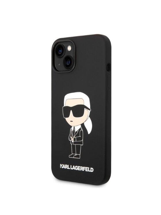KARL LAGERFELD KARL LAGERFELD Etui na telefon iPhone 14 Plus Czarny