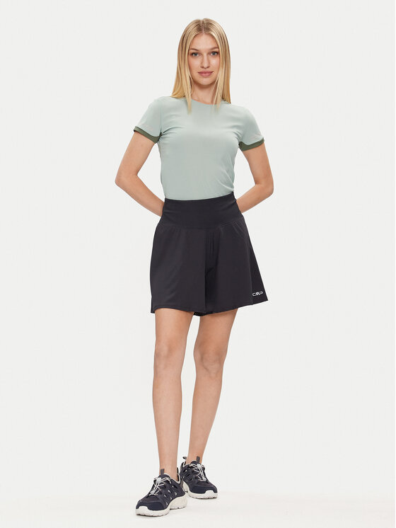 CMP CMP Treniņkrekls 33N6316 Zaļš Regular Fit