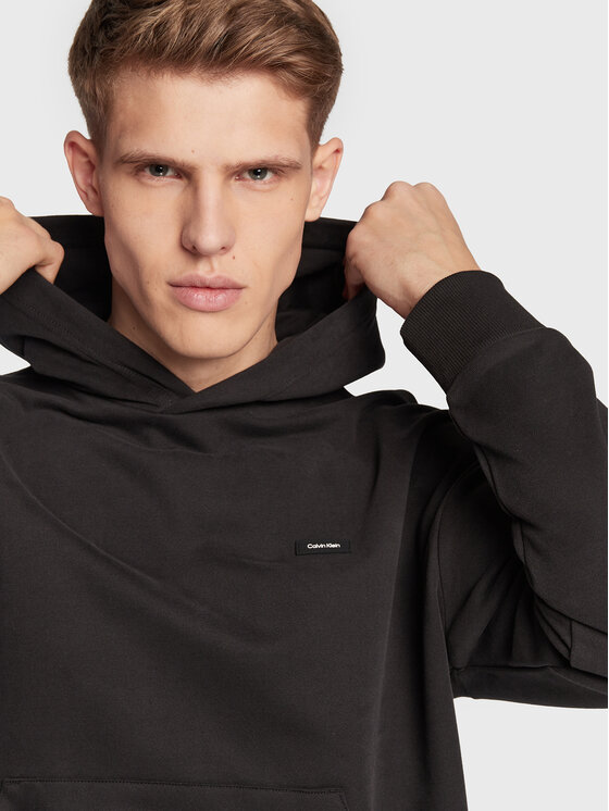 Felpa K10K110606 Nero Relaxed Fit
