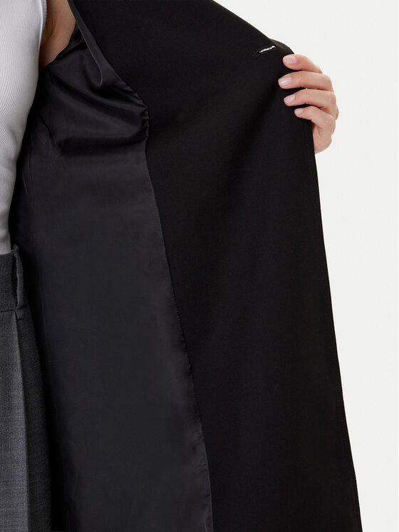 Morgan Morgan Trench 242-GTRENCH Negru Regular Fit