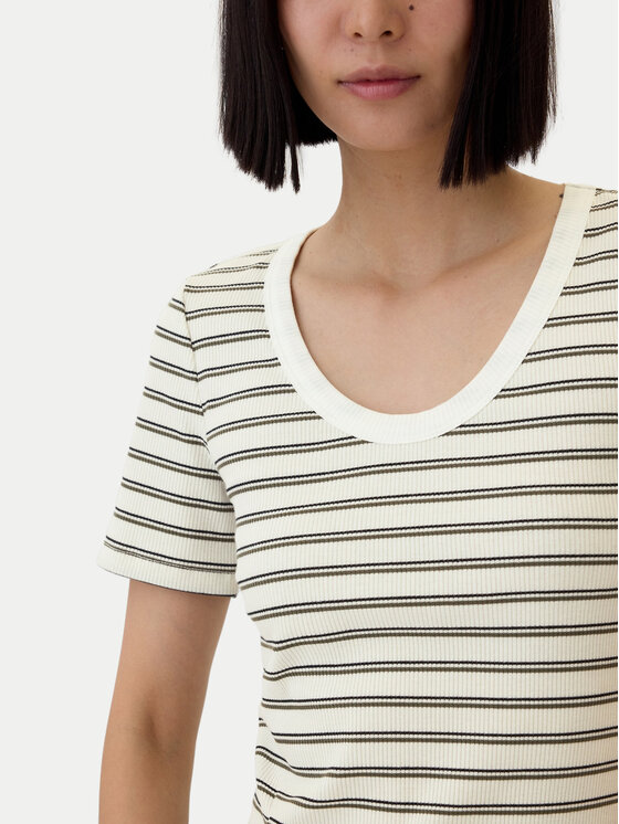 Gap Gap Tričko 541064-01 Zelená Regular Fit
