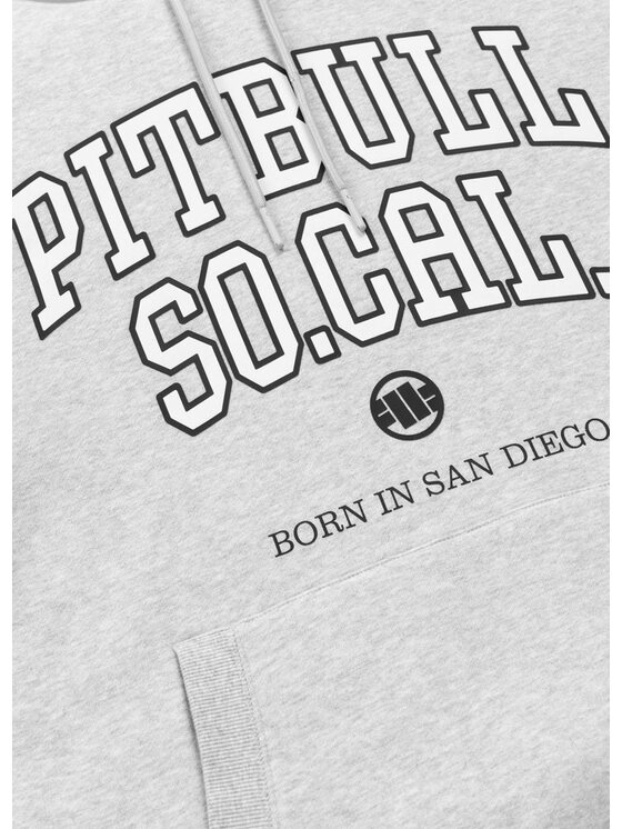 PITBULL PITBULL Bluza SO CAL Szary Regular Fit