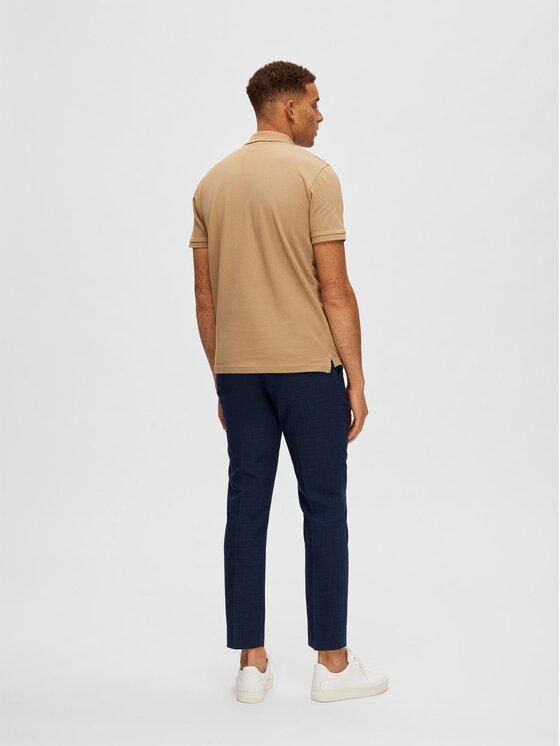 Selected Homme Selected Homme Polo majica 16087839 Bež Regular Fit