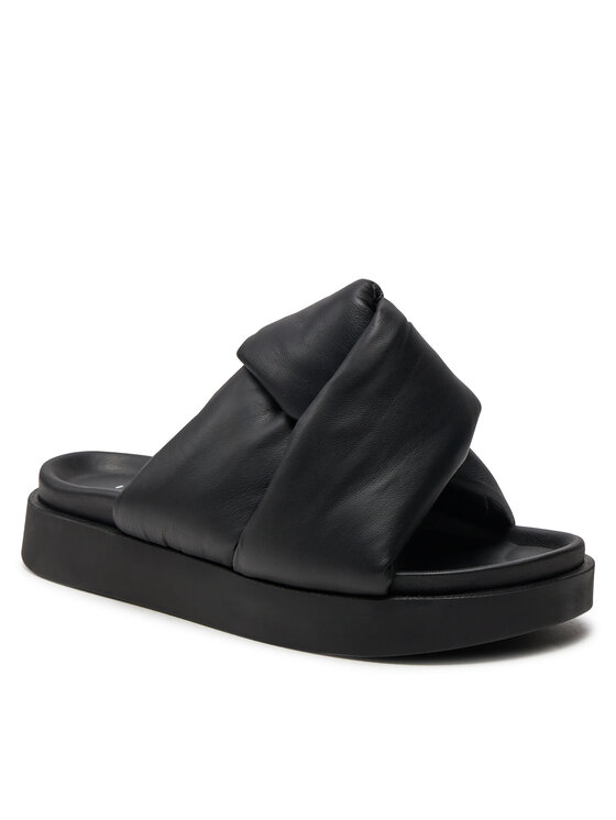 Inuikii Inuikii Παντόφλες Soft Crossed 70104-140 Μαύρο