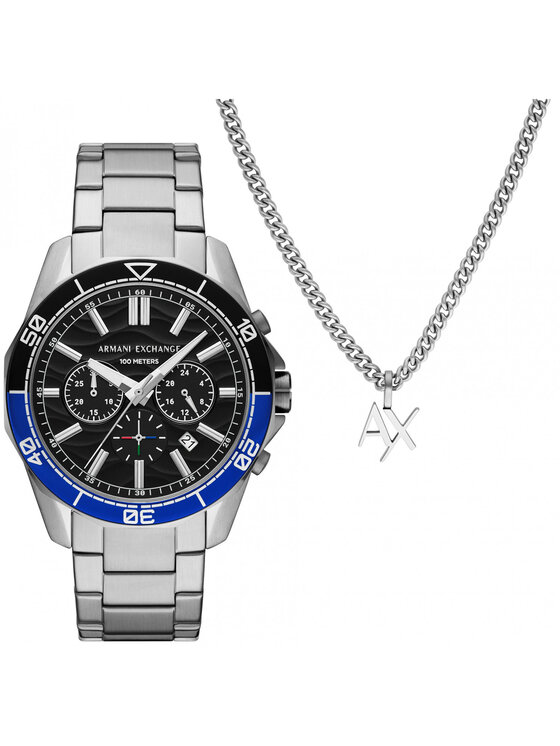 Armani Exchange Armani Exchange Zegarek AX7166SET Srebrny
