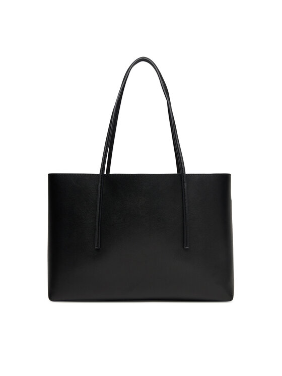 Calvin Klein Calvin Klein Τσάντα Foil Logo Tote W/Pouch LV04F3274G Μαύρο