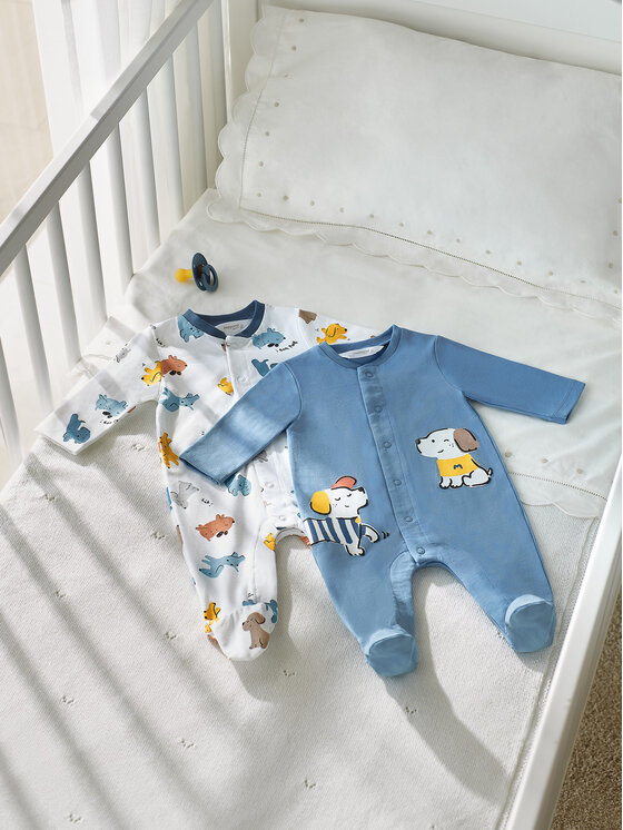 Set di 2 tutine 1757 Multicolore