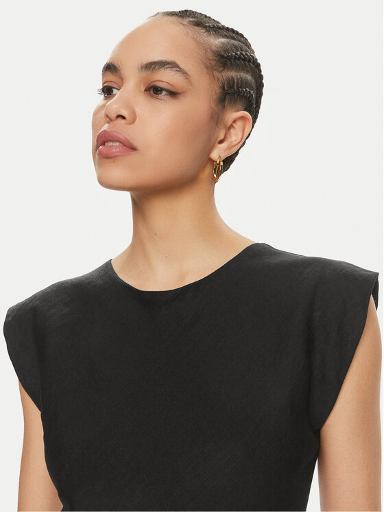 Marella Marella Vestito estivo Hidalgo 2413221192 Nero Regular Fit