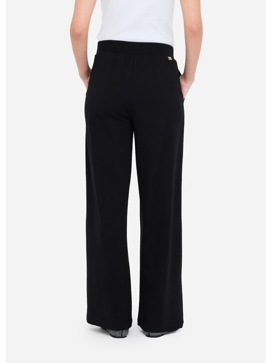 Liu Jo Liu Jo Pantaloni di tessuto TF5098FS09022222 Nero Regular Fit