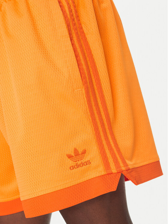 adidas adidas Спортивні шорти Mock Eyelet JP1103 Світло-помаранчевий Regular Fit