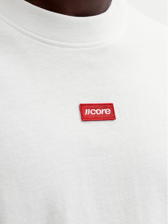 Jack & Jones Jack & Jones Футболка Club Badge 12295036 Білий Regular Fit