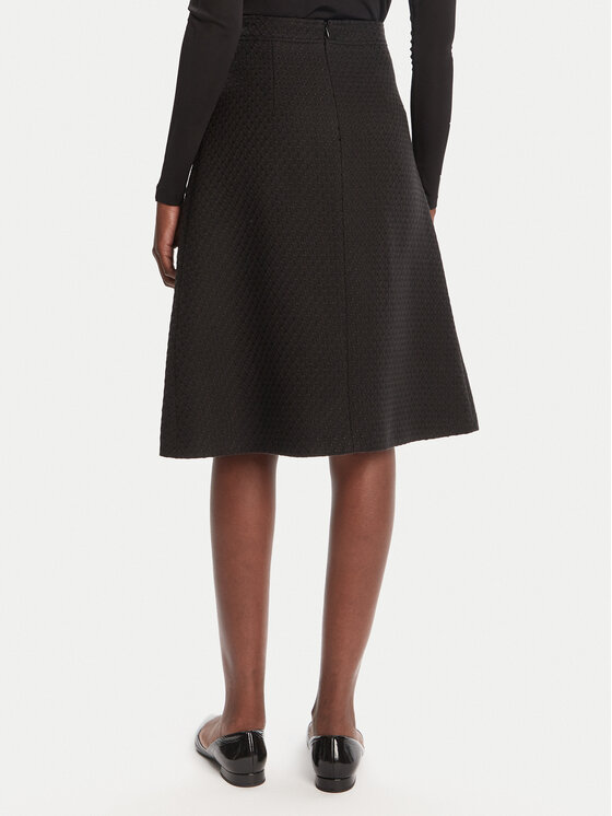 HUGO HUGO Midi krilo Raferi 50542629 982 Črna Regular Fit