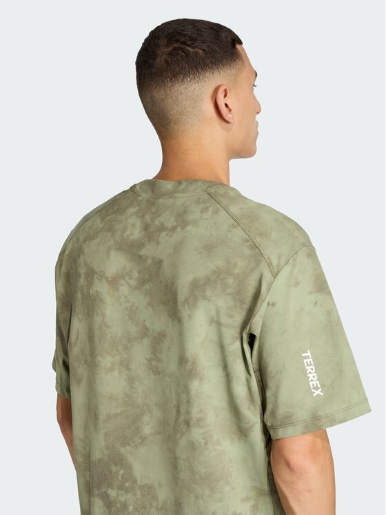 adidas adidas Koszulka techniczna 162152 Zielony Regular Fit