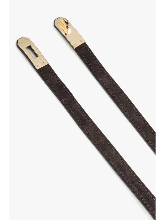 Estro Estro Ζώνη Γυναικεία ER00118659 Καφέ