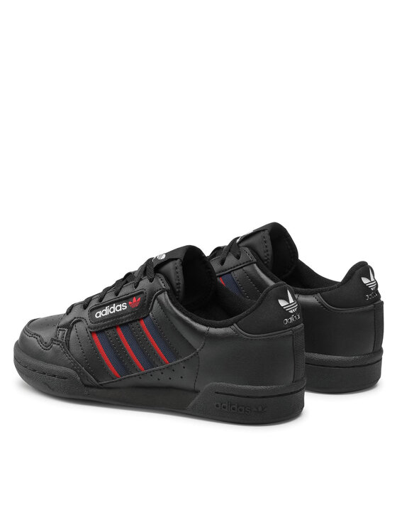 adidas adidas Sneakersy Continental 80 Stripes J FY2698 Čierna