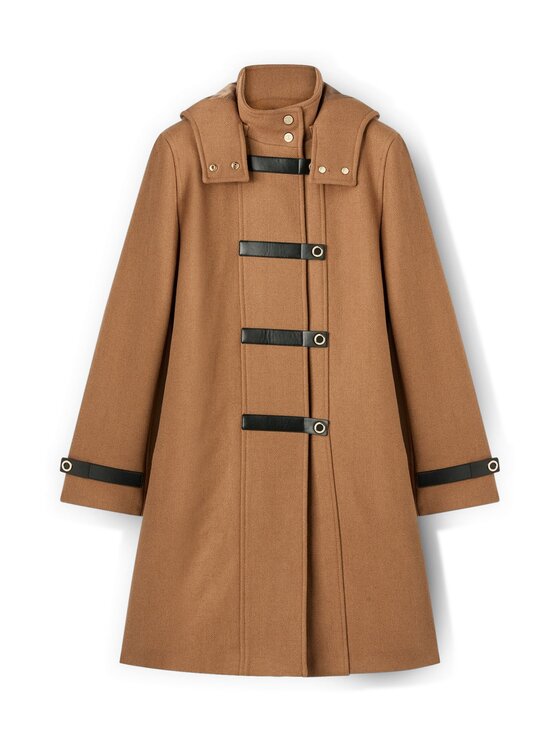 Motivi Motivi Cappotto 0000Q000637N022 Marrone Regular Fit