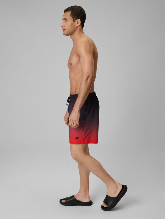 4F 4F Szorty kąpielowe SWIMWEAR Czarny Regular Fit