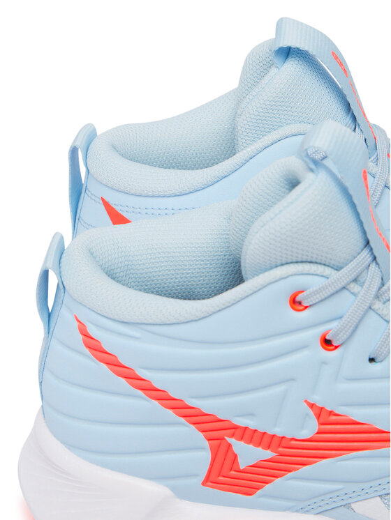Mizuno Mizuno Обувки за зала Wave Momentum Pro Mid V1GC2545 Светлосин