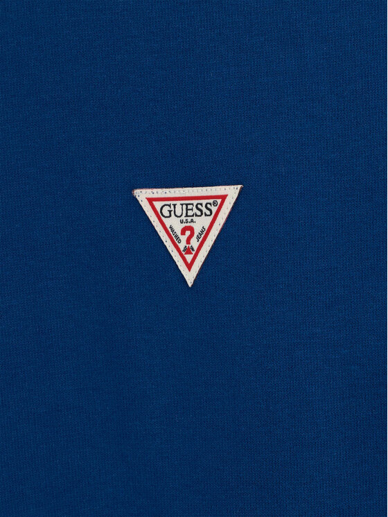 Guess Guess Суитшърт L6BQ19 K8105 Син Regular Fit