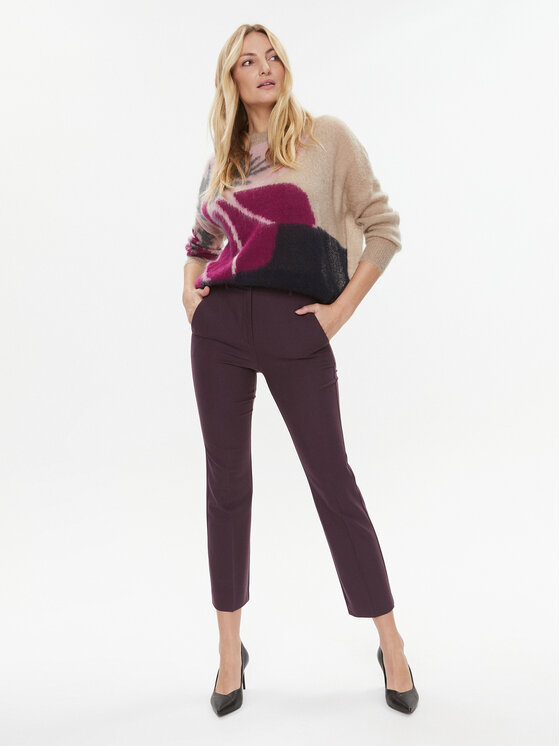 Marella Marella Sweter Gineceo 2333662137200 Beżowy Regular Fit
