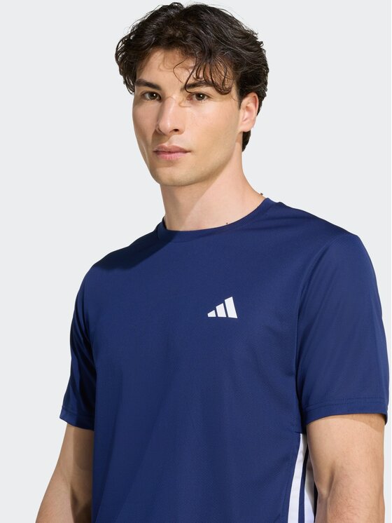 adidas adidas Koszulka techniczna 158824 Niebieski jasny Regular Fit