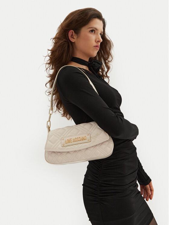 LOVE MOSCHINO LOVE MOSCHINO Ročna torba JC4372PP0LLA0110 Écru
