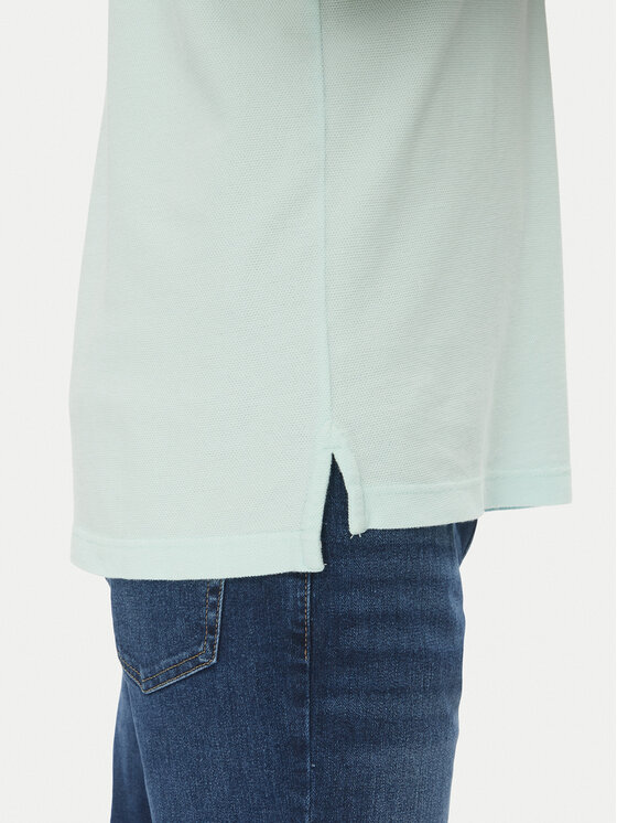 Tommy Jeans Tommy Jeans Тениска с яка и копчета DM0DM20226 Зелен Slim Fit