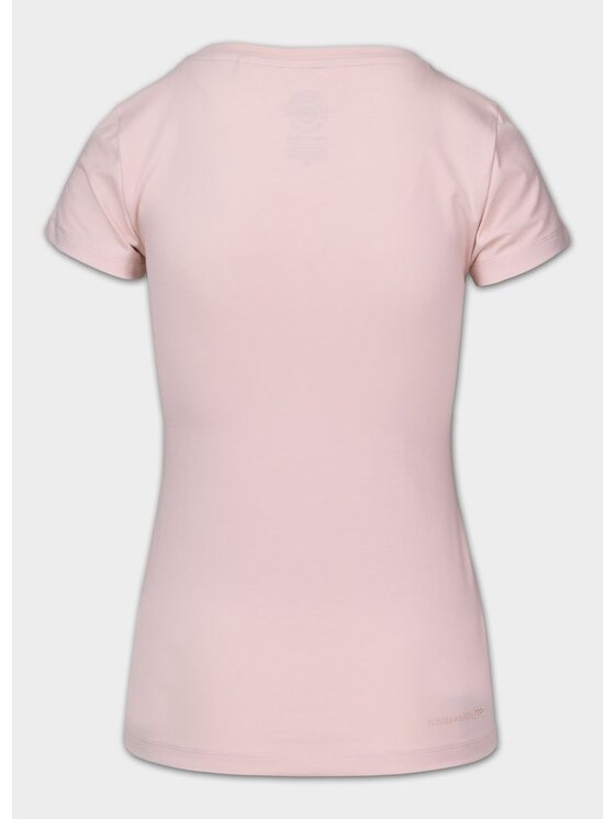 PITBULL PITBULL T-Shirt DISCOVERY LOGO Różowy Regular Fit