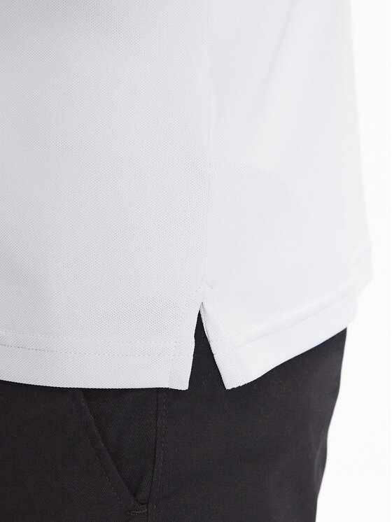 Guess Guess Polo marškinėliai M3YP35 KBS60 Pilka Slim Fit