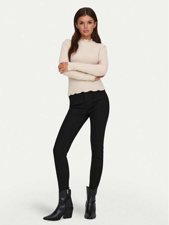 JDY JDY Traperice Moon 15317455 Crna Skinny Fit