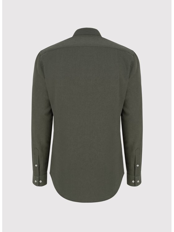 Pako Lorente Pako Lorente Koszula P25SF-1X-007 Zielony Slim Fit