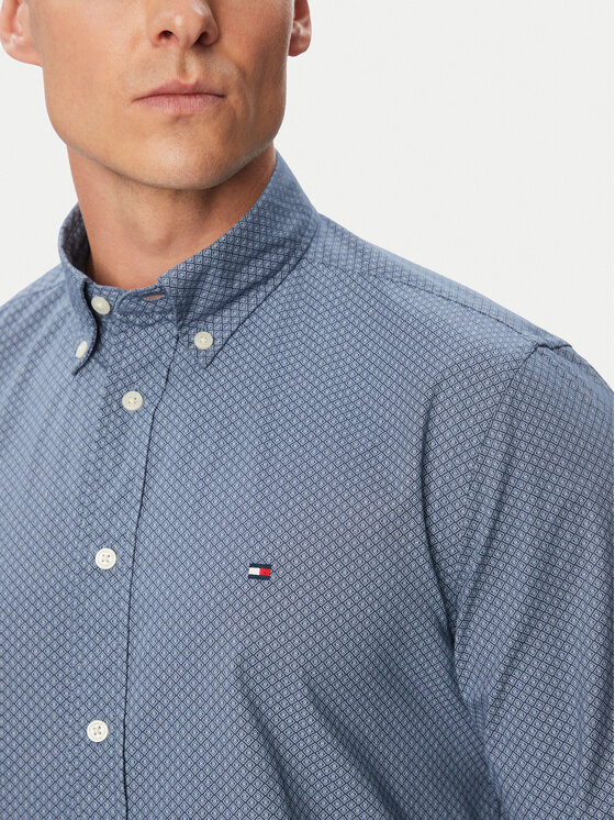 Tommy Hilfiger Tommy Hilfiger Košulja MW0MW44580 Plava Regular Fit