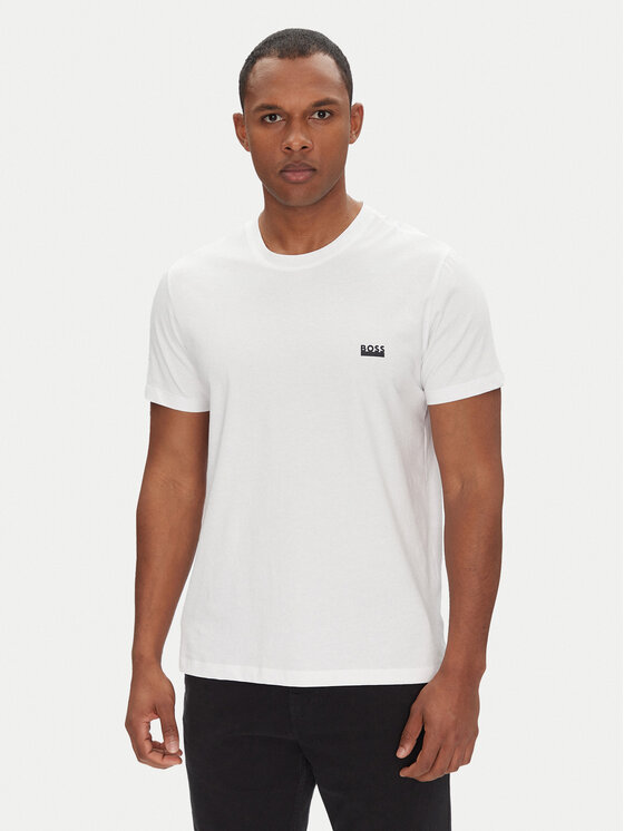 BOSS Tričko 50531401 Béžová Regular Fit
