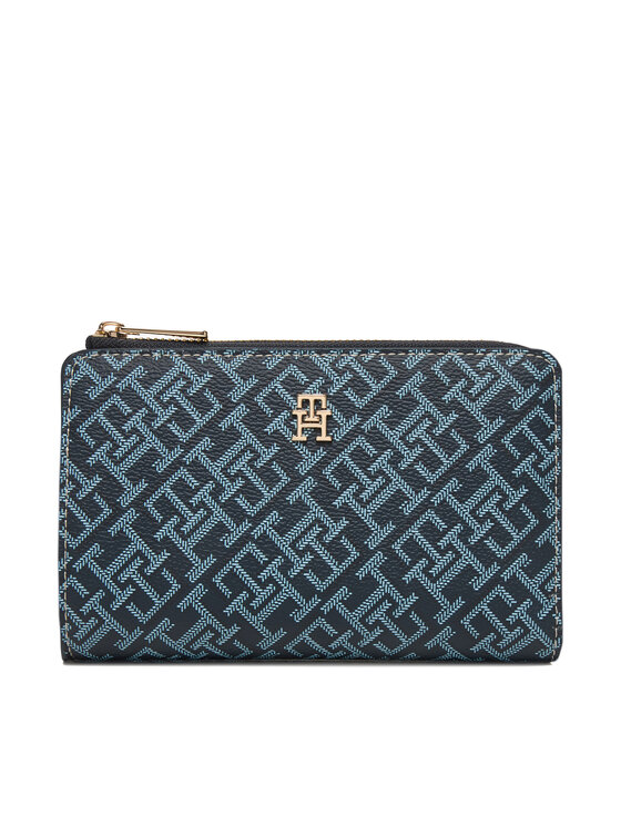 Tommy Hilfiger Tommy Hilfiger Piniginė Th Icon Bifold Wallet Monoplay AW0AW18594 Tamsiai mėlyna