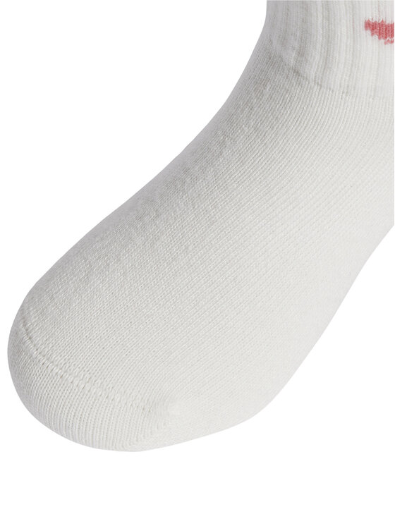 adidas adidas Σετ ψηλές κάλτσες παιδικές 6 τεμαχίων Kids Sock 6Pp JC8541 Λευκό