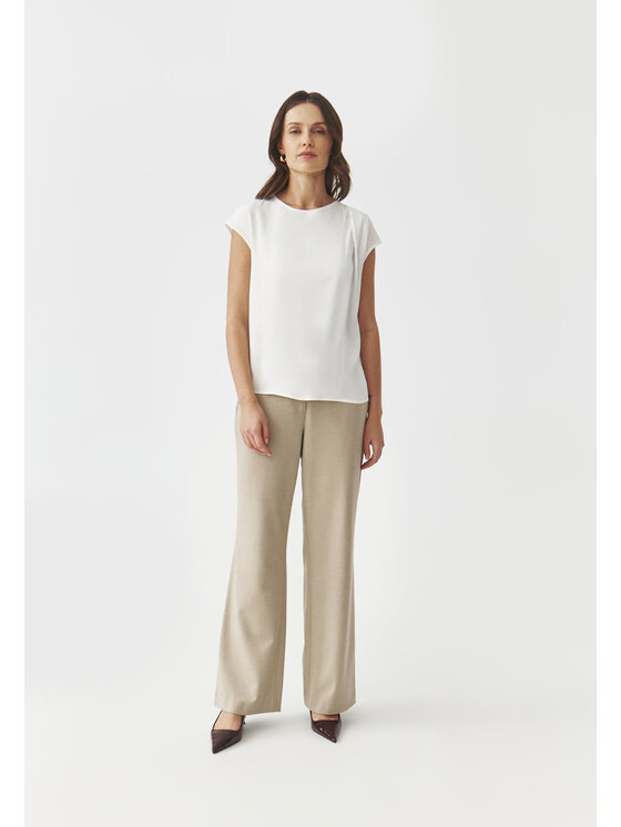 TATUUM TATUUM Blúzka ZIMO 1 Krémová Loose Fit