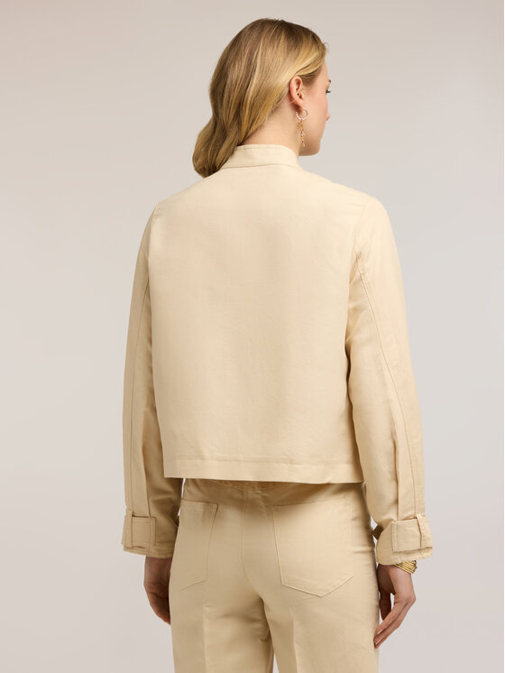 Motivi Motivi Giacca di transizione R064Q001145N011 Crema Over Fit