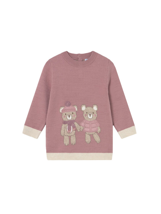 Mayoral Mayoral Трикотажна сукня 2911 Рожевий Relaxed Fit