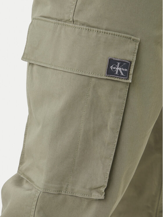 Calvin Klein Jeans Calvin Klein Jeans Jogger nohavice Comfort LV04RD608G Béžová Skinny Fit