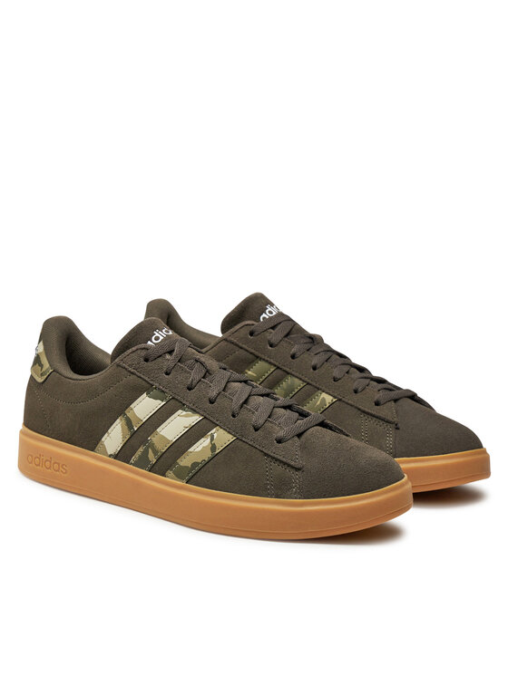 adidas adidas Sneakersy Grand Court 2.0 IH7768 Brązowy