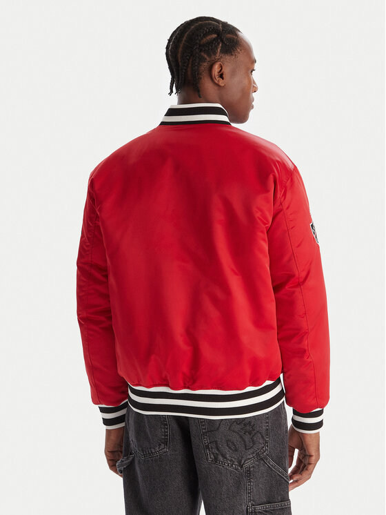 Kappa Kappa Bomber dzseki Olao 38223CW Piros Regular Fit