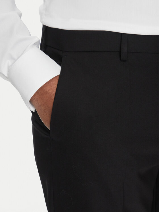 HUGO HUGO Odijelo Henry/Getlin232X 50530116 Crna Slim Fit