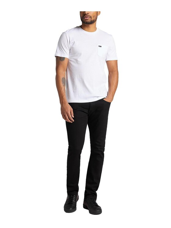 Lee Lee Jeansy L719PC47 Czarny Slim Fit