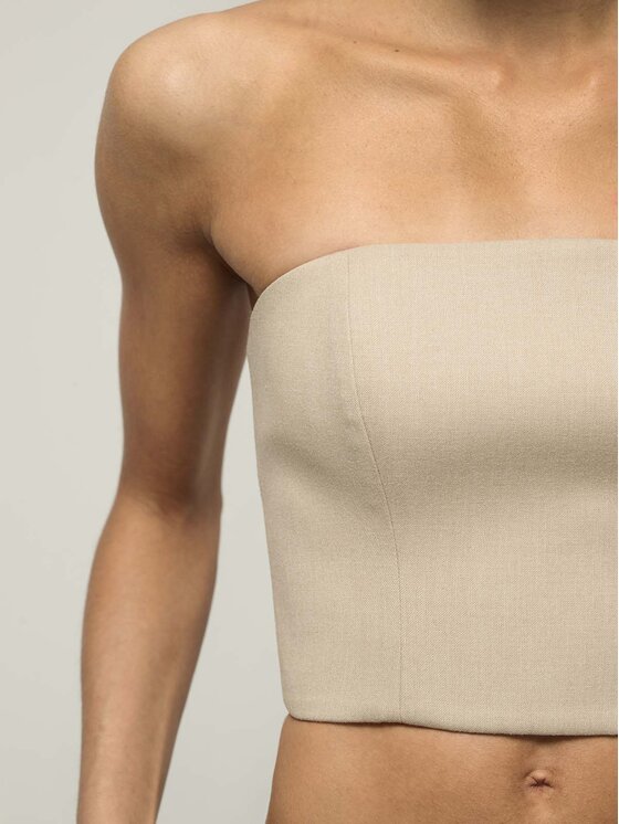 La Mania La Mania Corsetto LUCE Beige Classic Fit